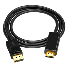 Displayport To HDMI(4K*2K) 1.8M DP TO HDMI Adapter Cable Male To Female For Laptop PC Display Port to 1080P HDMI Cable